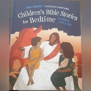 New "Children's Bible Stories For Bedtime" Book